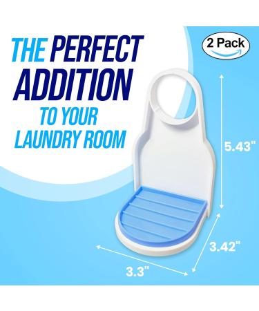 Shop Simplation 2 Pack Laundry Detergent Cup Holder - No Mess Upgraded Drip Tray Perfect Detergent Drip Catcher for International Shipping - Buy Online on SooperMarket.com