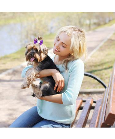 Berkelen 50-Piece Dog Hair Accessories Set Rubber Band Loops & Arches for Long-Haired Pets Perfect for Dogs & Cats - Buy Online on SooperMarket.com