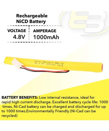 Exell Emergency Lighting Battery for Atlite 24-4008 | Reliable Power Solution for Safety - Buy Online on SooperMarket.com