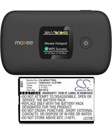 FITHOOD Battery Replacement for Moxee K779 K779HSDG_P BP1672 - 1840mAh 3.7V | International Shipping Available - Buy Online on SooperMarket.com