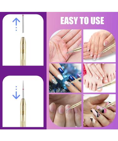 Cobee 30 Pcs Tungsten Carbide Nail Drill Bits Set - Professional Electric Nail Cutter Safety Bits for Acrylic Gel Nails - Manicure Supplies Tool - Buy Online on SooperMarket.com