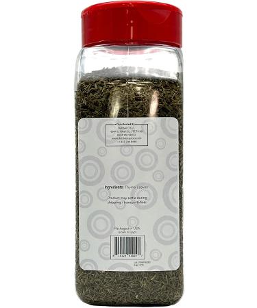 Premium Quality Thyme Leaves - 3 oz. | Non GMO, Kosher, Halal, Gluten Free | Dubble O Brand - Buy Online on SooperMarket.com