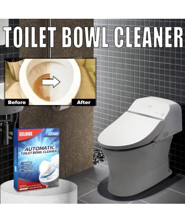 12PCS Toilet Cleaner Toilet Cleaner Tablets Toilet Descaler Heavy Duty Toilet Bowl Cleaner Tablets Toilet Limescale Remover Strong Toilet Cleaner for Stains Tablets Toilet Freshener Toilet Cleaning - Buy Online on SooperMarket.com