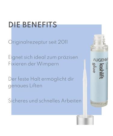 Augenmanufaktur Vegan Eyelash Glue with Brush - Cruelty-Free Adhesive for Eyelash Lifting & Extensions - Buy Online on SooperMarket.com