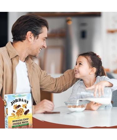 Jordans Organic Morning Crisp Granola Cereal - Decadent Dark Chocolate & Cocoa Nibs 375g Dark Chocolate & Cocoa Nibs 450 g (Pack of 1) - Buy Online on SooperMarket.com