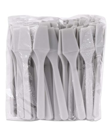 200 Pcs PANA Disposable Plastic Spatulas for Skin Care & Facial Masks - Gray - Buy Online on SooperMarket.com