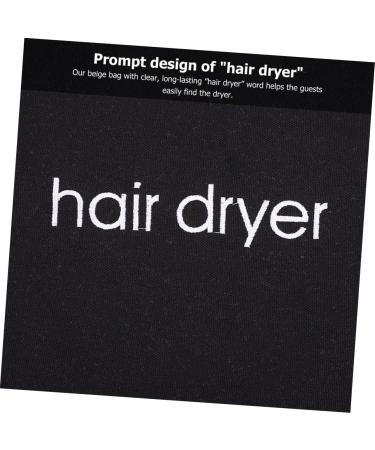 Housoutil 2pcs Hair Dryer Storage Bag Multifunctional Bag Travel Drawstring 33.00X30.00X0.50CM As Shown - Buy Online on SooperMarket.com