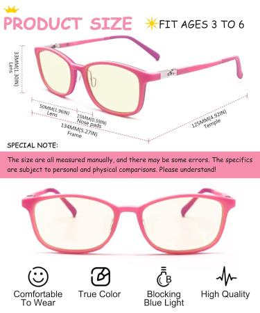 360 TR90 Computer Glasses for Kids | Blue Light Protection & UV Shielding for Girls - Buy Online on SooperMarket.com