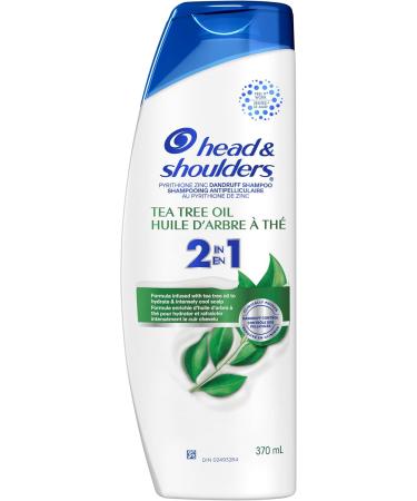 Head & Shoulders Tea Tree Oil 2-in-1 Anti-Dandruff Shampoo + Conditioner 370 mL 370 g (Pack of 1) - Buy Online on SooperMarket.com