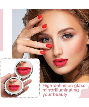 Berlune 10 Pcs Mandala Compact Mirror Bulk - Double Sided Makeup Mirror for Women & Girls - Portable Pocket Mirror Gift Set - Buy Online on SooperMarket.com