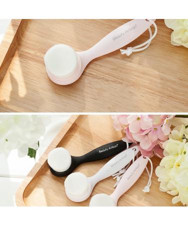 1PC Soft Bristle Face Cleaning Brush Deep Pore Cleaning Brush Makeup Removal Manual Massaging Brush Facial Skin Care Beauty Tool(Pink) sensitive skin - Buy Online on SooperMarket.com