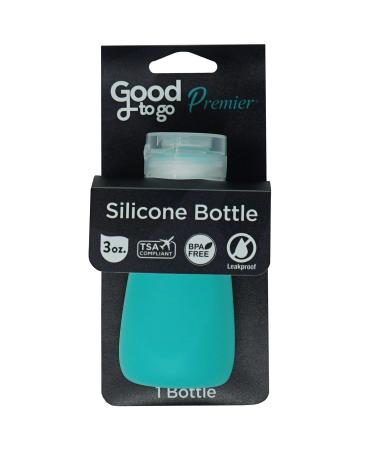 Good To Go Premier Silicone Bottle 3 Ounce - 8 Pack | Durable Travel Bottles for International Shipping - Buy Online on SooperMarket.com