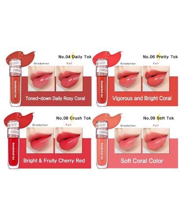COLORGRAM Thunderbolt Tint Lacquer - Long Lasting Lip Stain (0.2 fl.oz) - 08 Crush Tok - Buy Online on SooperMarket.com