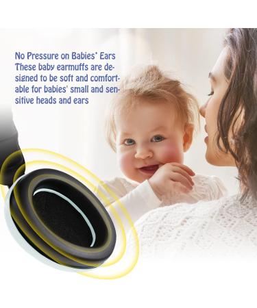 GUKOY Baby Ear Protection Headphones for Ages 0-3 Years | Noise Cancelling Ear Defenders for Infant Hearing | White - Buy Online on SooperMarket.com