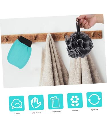 FRCOLOR 2 Sets Bath Set for Men - Body Scrub, Scrubber, Loofahs, Exfoliating Pad, Shower Gloves, Bubble Making Net - Bathroom Supplies for Clean and Refreshed Skin - Buy Online on SooperMarket.com
