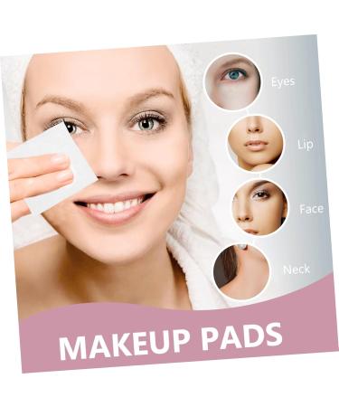 Housoutil 1000pcs Disposable Face Pads - Non Woven Makeup Gauze & Cleaning Cloth | Thicken Cotton Pads for Skincare & Makeup Accessories - Buy Online on SooperMarket.com