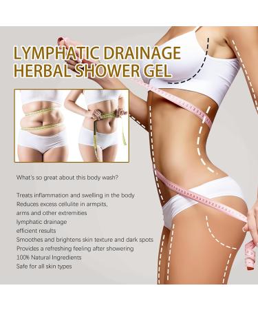 2 pieces ginger shower gel shower gel lymph drainage shower gel mini fat burner shower gel ginger body slimming shower gel skin tightening smoothing fat burning drainage body wash - Buy Online on SooperMarket.com