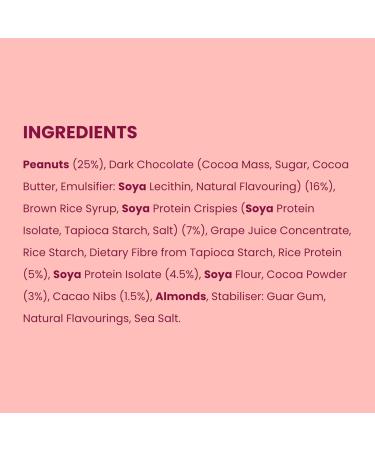 Bounce Chocolate Brownie Plant Protein Balls - Vegan Dark Chocolate Coated 12x40g - 12 Count Pack - Buy Online on SooperMarket.com