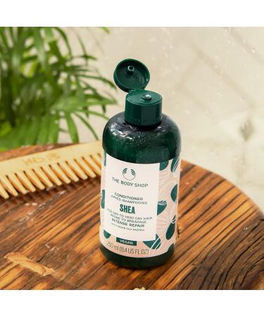 The Body Shop Shea Butter Conditioner 250ml - Replenishing Care for Dry & Damaged Hair - International Shipping - Buy Online on SooperMarket.com