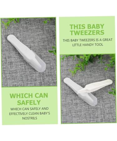 SECFOU 5pcs Baby Navel & Nose Cleaner Clip Tweezers Set - Ear Cleaning Gadgets - Buy Online on SooperMarket.com