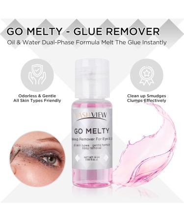 LASHVIEW DIY Eyelash Extension Kit 12 Clusters - Volume Lashes Set with Applicator and Remover - 3D Effect C Curl Lashes Pack 14mm - Buy Online on SooperMarket.com