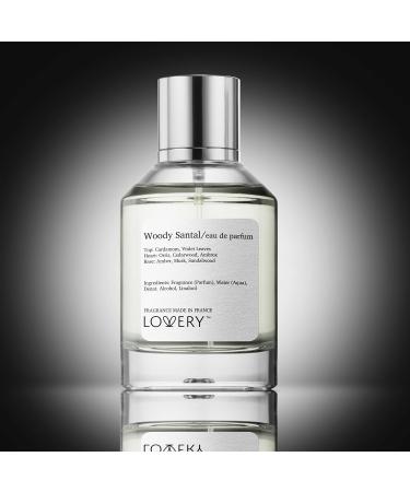 LOVERY Woody Santal Eau de Parum Inspired by L.L.B.O Fragrance S.antal 33 Long Lasting Perfume for Women & Men Vegan Clean Unisex Perfume Spray 100 ml EDP Perfumes for Women - Made in France Woody Santal France - Buy Online on SooperMarket.com