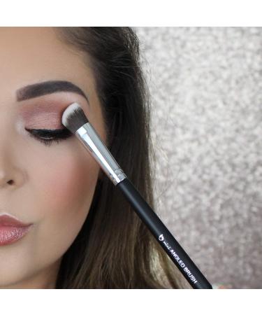 Mini Angle Kabuki Eyeshadow Blending Brush - Synthetic for Eyes, Brows, and Cheeks - Buy Online on SooperMarket.com