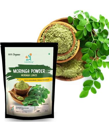Metrol Leanbeing Organic Moringa (Olifera) Leaf Powder- Powerful Vitamins & Antioxidants (200 Gm) - Buy Online on SooperMarket.com