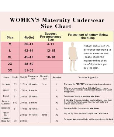 SUNNYBUY Women's Maternity High Waist Seamless Hipster Panties XL - 2 Pack (Black/Skin) - Buy Online on SooperMarket.com