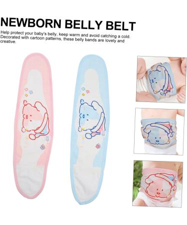Healifty 2pcs Baby Cotton Umbilical Cord Newborn Belly Belts - Baby Essentials for Care - Buy Online on SooperMarket.com