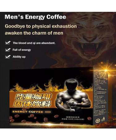Men's Energy Coffee Black Maca Men's Energy Coffee Coffee Blended for Men Instant Maca Coffee for Men (2pcs) - Buy Online on SooperMarket.com