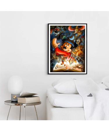 Mouse 5D Diamond Painting Kit - Animal Full Drill Round Rhinestone Craft Canvas 12x16 inch - Buy Online on SooperMarket.com