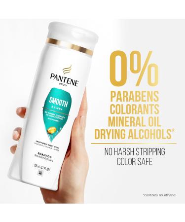 Buy Pantene Frizz Control Shampoo - Smooth & Sleek for Color-Treated Hair 355 mL - International Shipping Available - Buy Online on SooperMarket.com