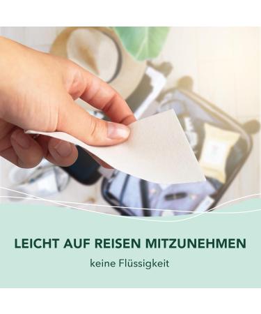 Cosmeau Neutral Detergent Leaves - Eco-Friendly Plastic-Free 120 Washes for All Colors - Ideal Travel Companion (60 Leaves) - Buy Online on SooperMarket.com