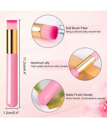 Dming 5-Piece Pink Lash Shampoo Brushes Set for Eyelash Extension and Blackhead Removal - Buy Online on SooperMarket.com