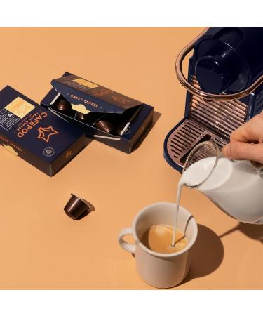 CafePod Vanilla Flavoured Coffee Pods - 60 Nespresso Compatible Aluminium Capsules - Buy Online on SooperMarket.com