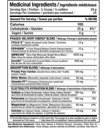 ALLMAX Nutrition - CARBION+ (Hydration Endurance & Recovery) - Blue Ice - 725 Gram Blue Bomb Pop 725.0 g (Pack of 1) - Buy Online on SooperMarket.com