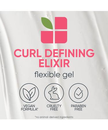 Biolage Styling Curl Defining Elixir 4.2 Fl. Oz - Frizz Control, Natural Shine, Paraben-Free, Vegan - Buy Online on SooperMarket.com