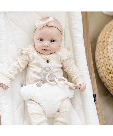 Ryan & Rose Cutie Clinks Attachable Teether - Neutral Chew Toy for Babies - Buy Online on SooperMarket.com