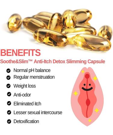 LONGLUAN Soothe & Slim Anti-Itch Detox Slimming Capsule - 5 Box/50 pcs | Anniecare Instant Solution - Buy Online on SooperMarket.com