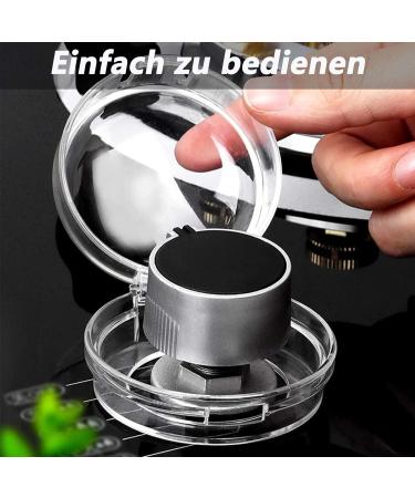 Pack of 8 Child Safety Locks for Stoves | Oven & Stove Protection for Kids | Transparent Safety Knob Covers - Buy Online on SooperMarket.com