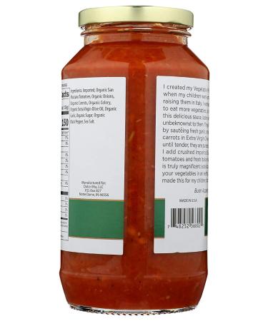 Lisa's Italian Sunday Sauces Vegetable Primavera Pasta Sauce - 24 Ounce - Buy Online on SooperMarket.com