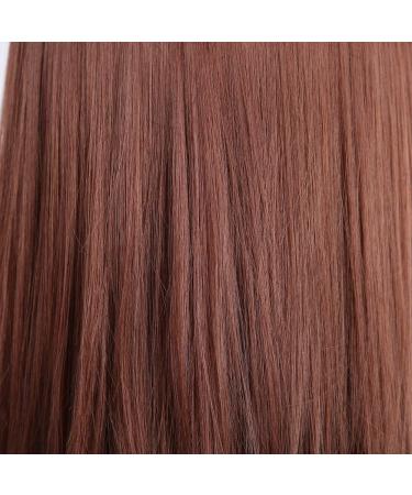 Hair Styling Head for Hairdressers - Thick Natural-Looking Training Head (Dark Brown) for Professional Use - Buy Online on SooperMarket.com