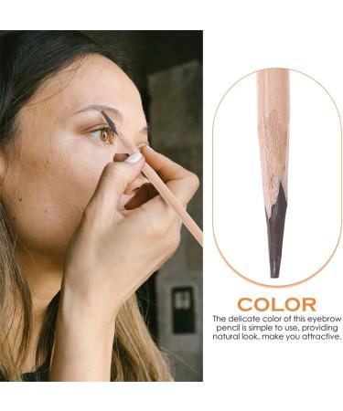 Gogogmee 3pcs Waterproof Eyebrow Pencil Golf Pencils Waterproof Eye Brow Pencil Makeup Brow Pen Wooden Coffee - Buy Online on SooperMarket.com