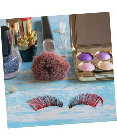 ABOOFAN 3pairs Halloween False Eyelashes Fake Eyelashes Artificial Eyelashes Women False Eyelashes Cosplay Eyelashes Lashes Exaggeration Lashes Extend 3d Imported Fiber Strip - Buy Online on SooperMarket.com
