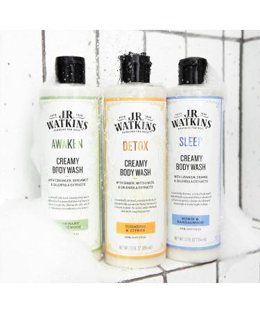 J.R. Watkins Awaken Body Wash 12 oz - Rosemary & Rosewood (Pack of 2) - Buy Online on SooperMarket.com