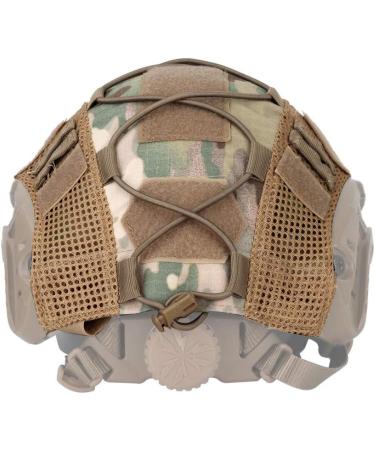 Jadedragon Multicam Camouflage Helmet Cover for Ops-Core FAST PJ Helmet - Size M/L - Buy Online on SooperMarket.com