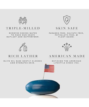 Caswell-Massey Heritage Body Scrub Bar Soap - Exfoliating Moisturizing Natural Soap for Men & Women - 6.4 Oz Scented Bath Bar for Face Body & Hands - Buy Online on SooperMarket.com