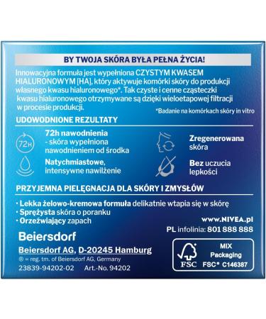 Hydra Skin Effect Regenerating Night Gel Cream - Regenerating Night Moisturising Gel Cream 50 ml - Buy Online on SooperMarket.com
