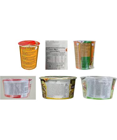 Mama Instant Noodle Cup Rice Vermicelli Pho Bo Bowl and Rice Porridge Jok Cup (Case of 20) Self Customised Assorted Flavours - Buy Online on SooperMarket.com